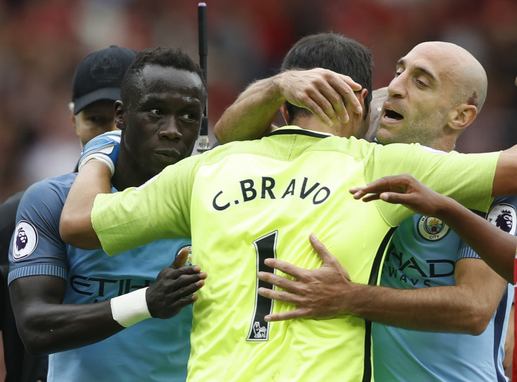 Bacary Sagna and Pablo Zabaleta