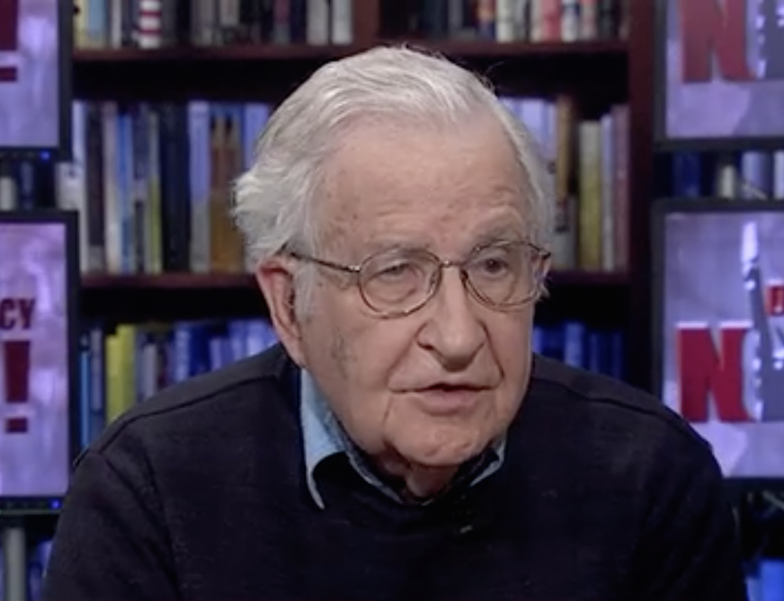 Noam Chomsky says Russian interference claims are turning US into world