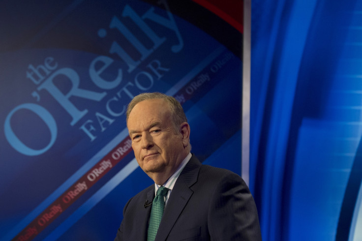 Bill O'Reilly on set