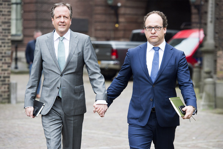 Alexander Pechtold and Wouter Koolmees