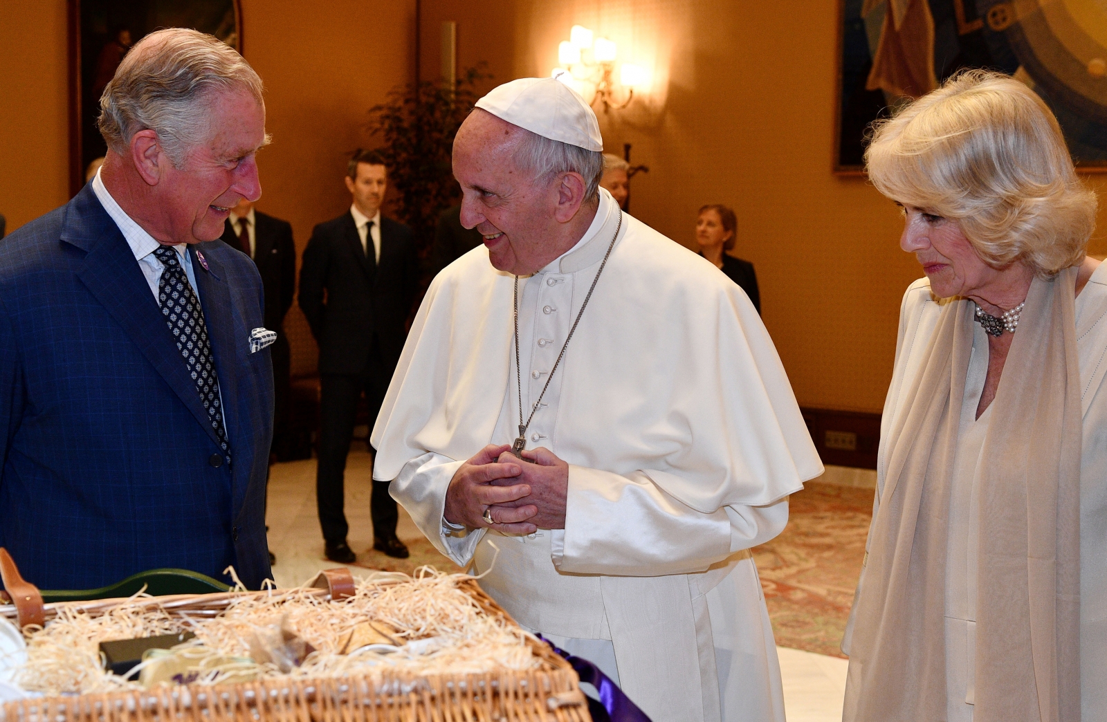 Pope Francis, Prince Charles, Camilla