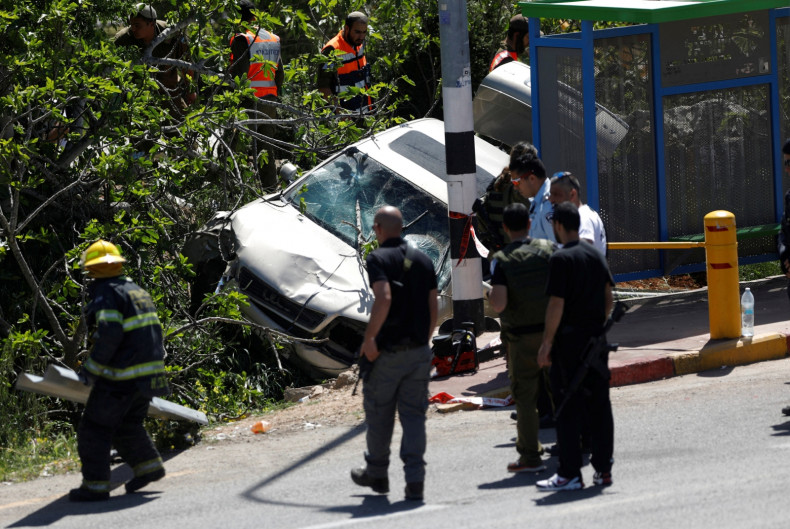 Israel West Bank car attack