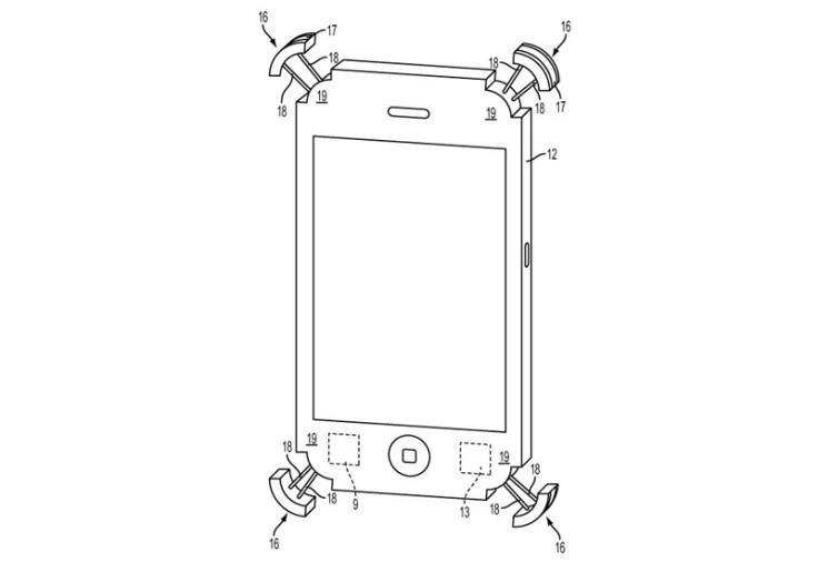 Apple bumper patent