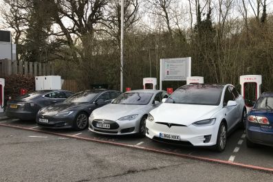 Tesla Model X and Model S