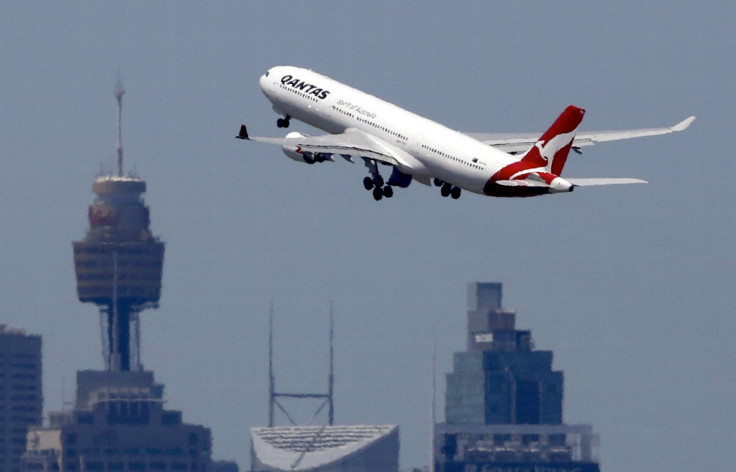 Qantas non-stop London to Sydney flight