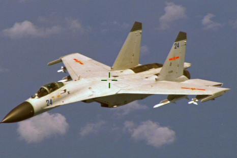 Chinese J-11 fighter jet