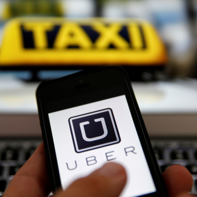 Uber app-based taxi company