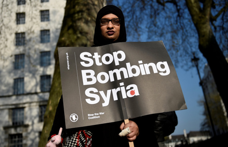 US bombing of Syria
