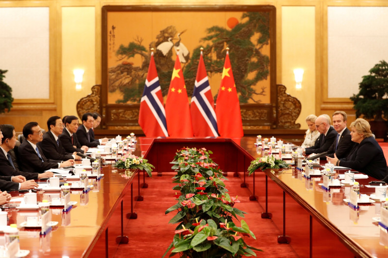 Norwegian delegation in China