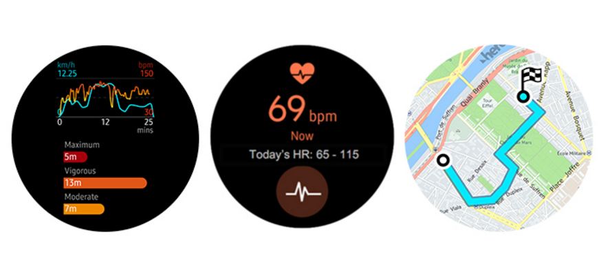 samsung gear s3 health app