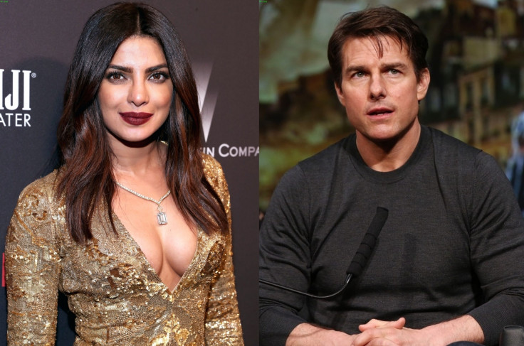 Priyanka Chopra and Tom Cruise