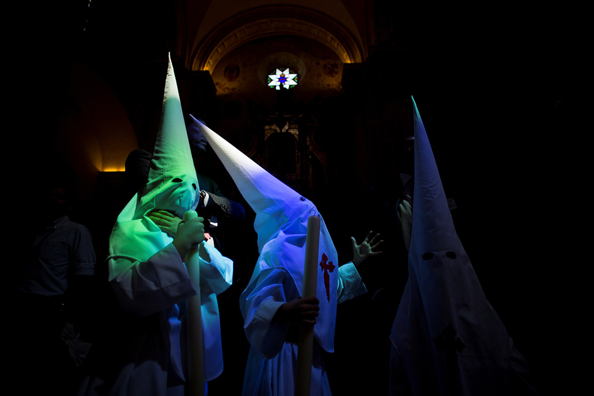 Semana Santa Holy Week hooded penitents