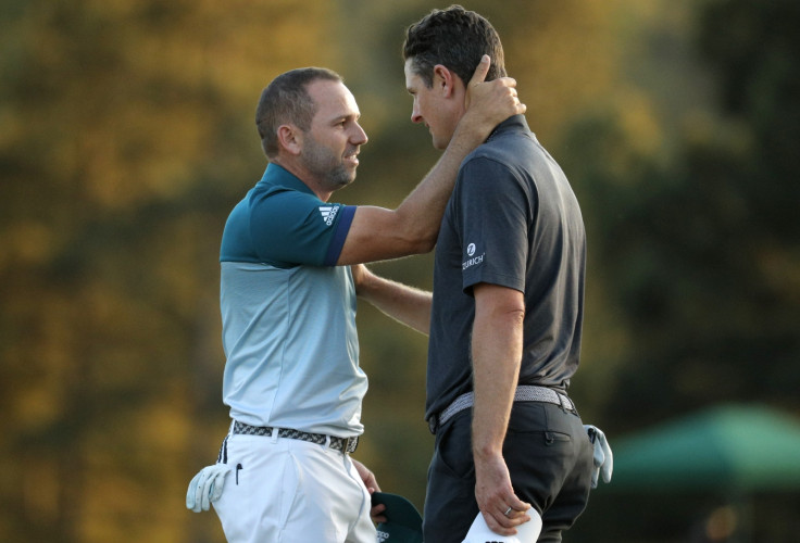 Sergio Garcia and Justin Rose