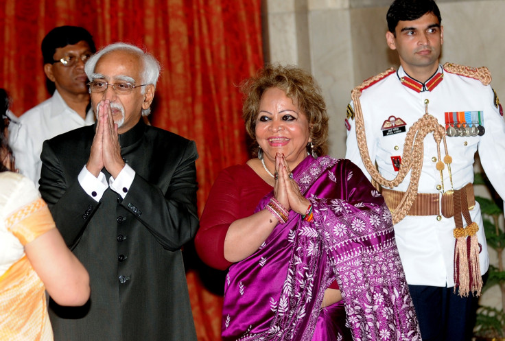 Salma Ansari wife of Hamid Ansari