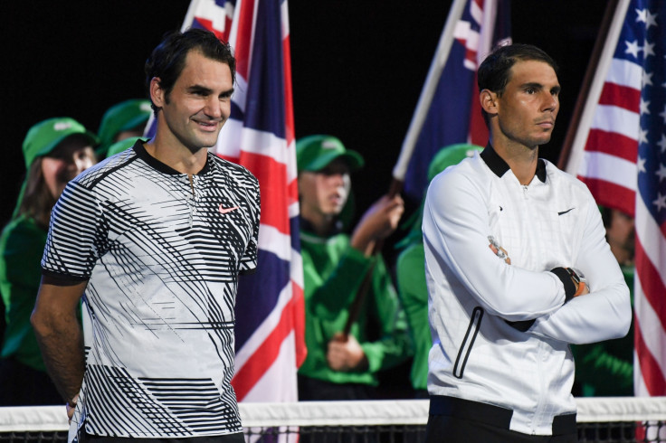 Roger Federer and Rafael Nadal