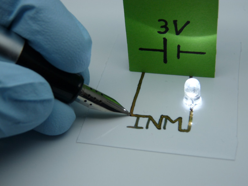 Hyrbid ink for printed electronics