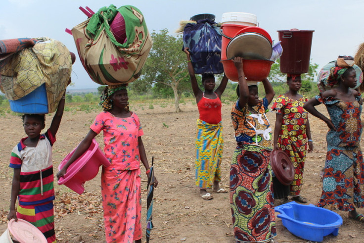 CAR refugees fleeing to Chad