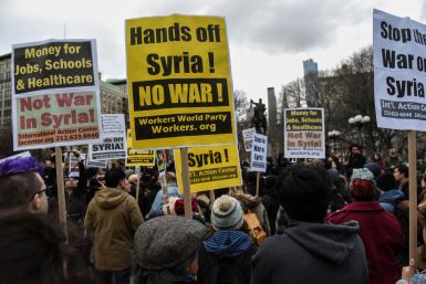 Syria protest New York
