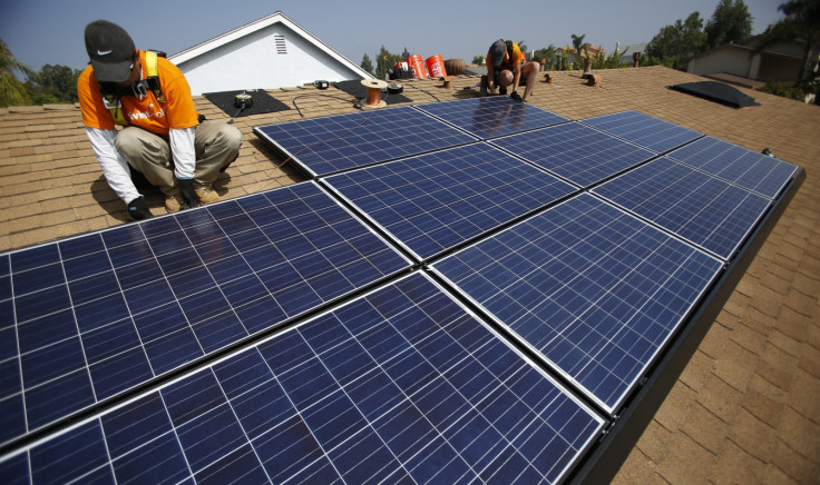 solar panel house