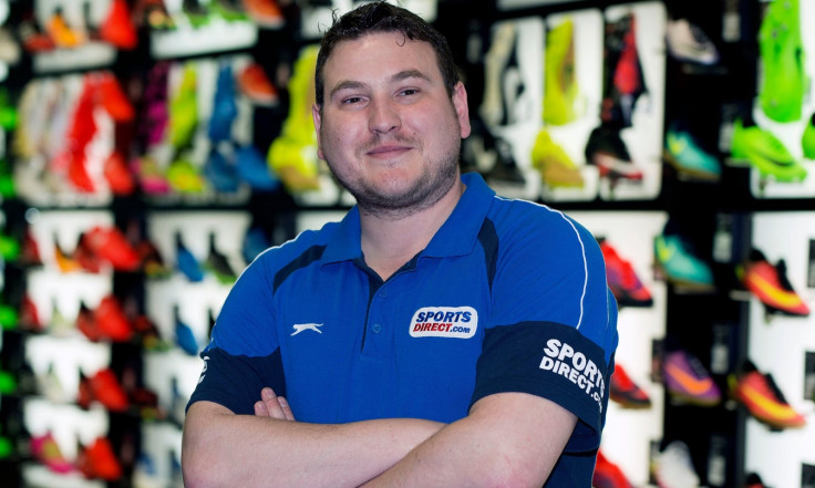  Alex Balacki at Sports Direct