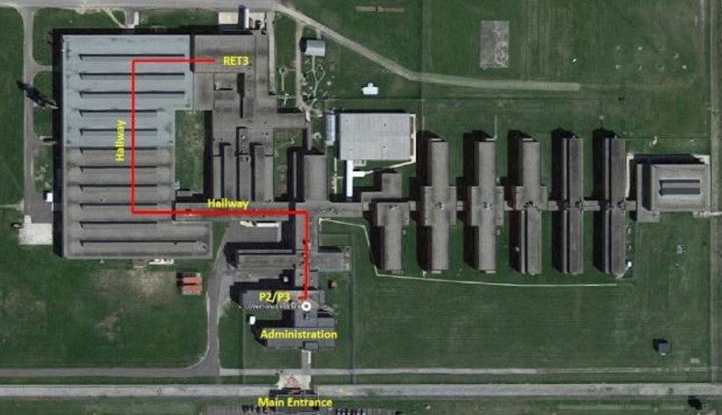 Map of Marion Correctional Institution 