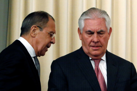 Tillerson and Lavrov in Moscow