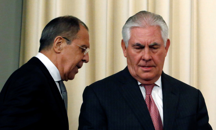 Tillerson and Lavrov in Moscow