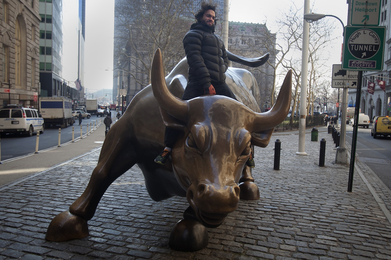 Wall Streets Charging Bull Sculptor Wants Fearless Girl Statue Removed