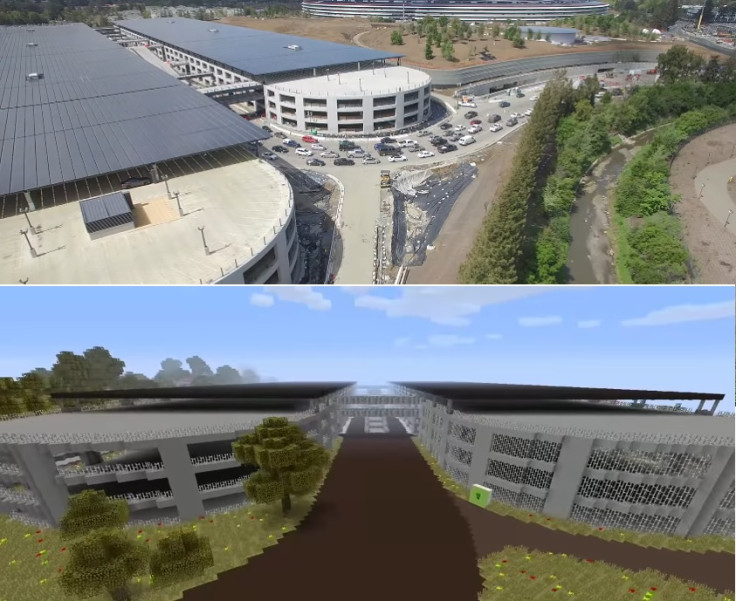 Apple Park on Minecraft,