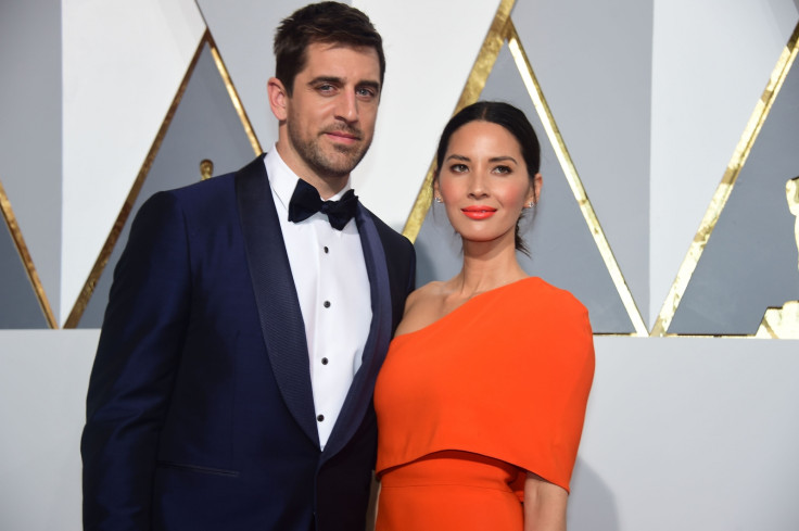 Aaron Rodgers and Olivia Munn