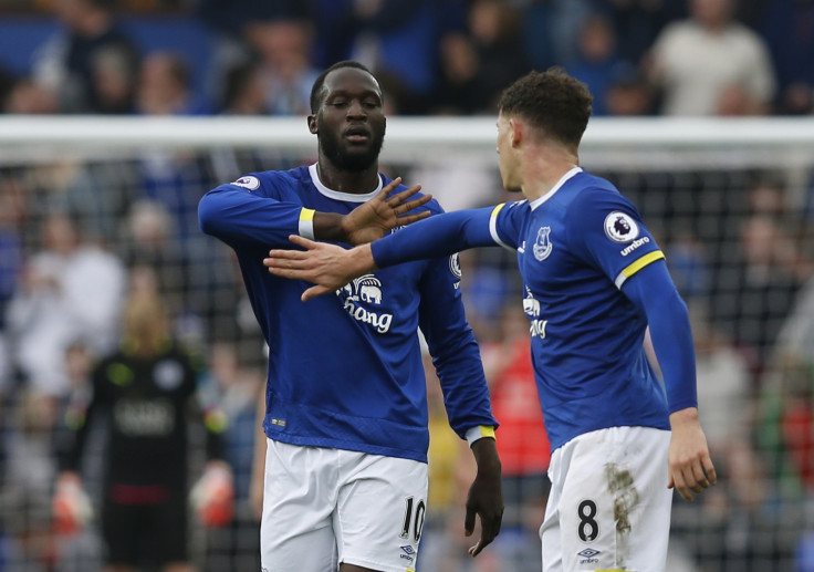 Romelu Lukaku and Ross Barkley