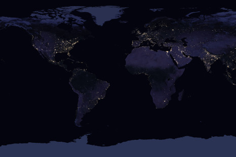 Nasa Earth Map at night
