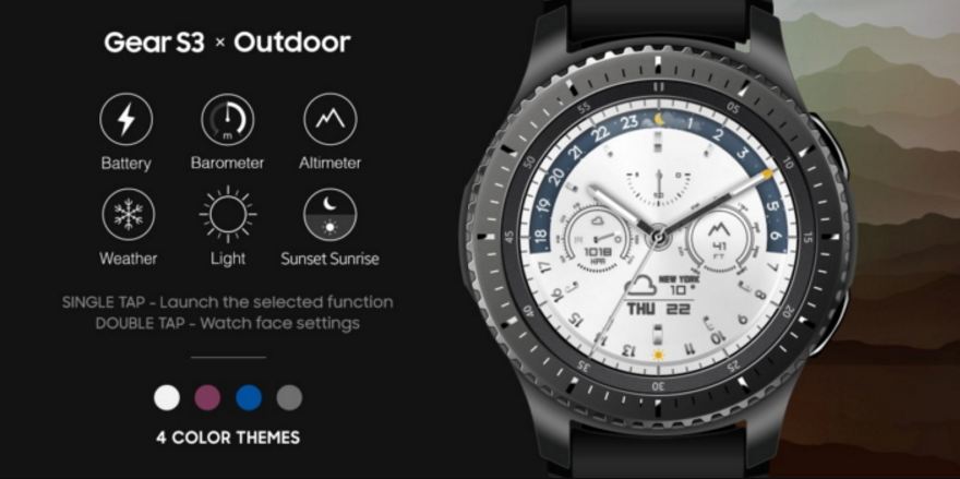 samsung outdoor watchface gear s3