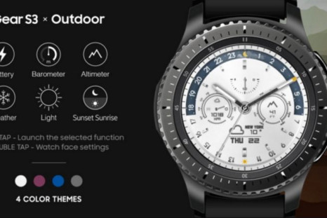 Samsung Outdoor watchface for Gear S3 