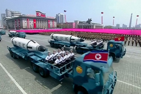 North Korea shows off new ICBM during founder's day parade