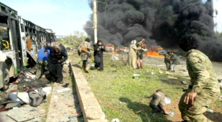 Aleppo bus blast 2