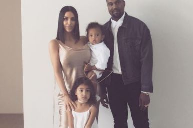 Kim Kardashian and Kanye West family
