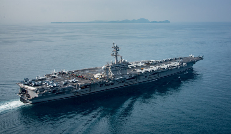 USS Carl Vinson Sunda Strait