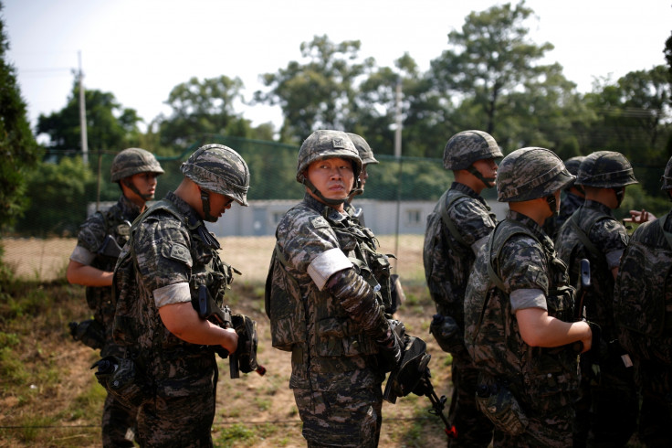 South Korean marines 