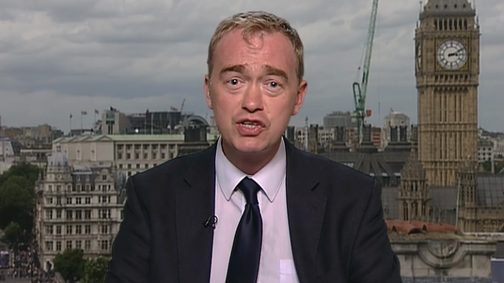 Tim Farron repeatedly avoids question on homosexual sex