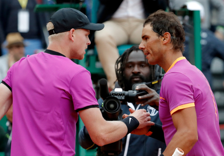 Kyle Edmund and Rafael Nadal