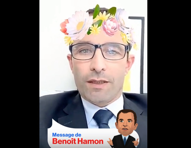 Benoit Hamon Snapchat