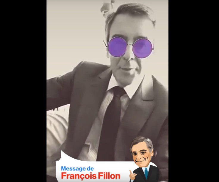 Francois Fillon Snapchat
