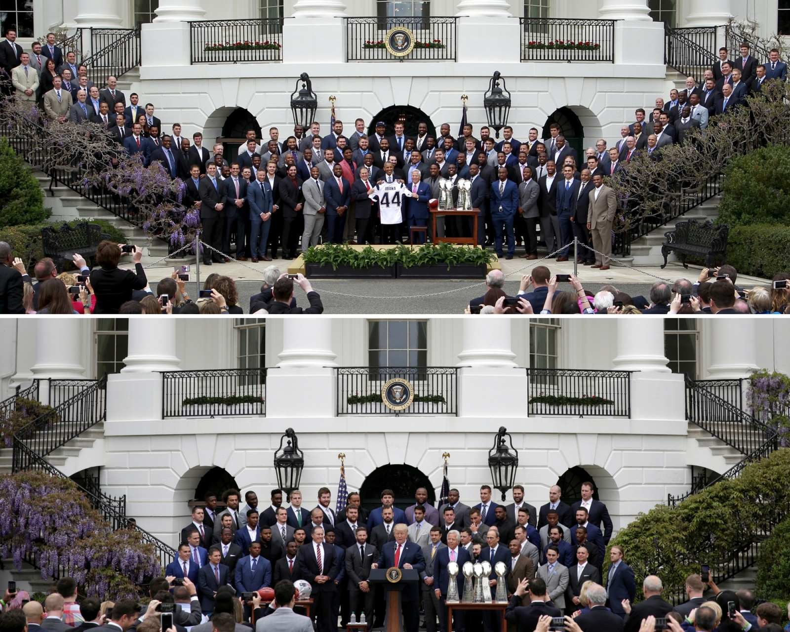 Patriots White House