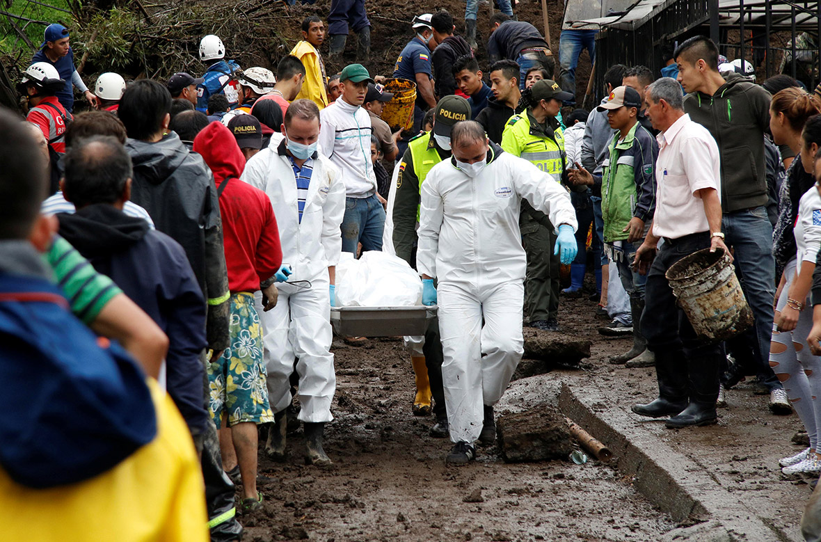 Colombia mudslide
