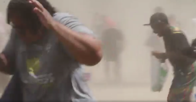 Easter egg hunt chaos