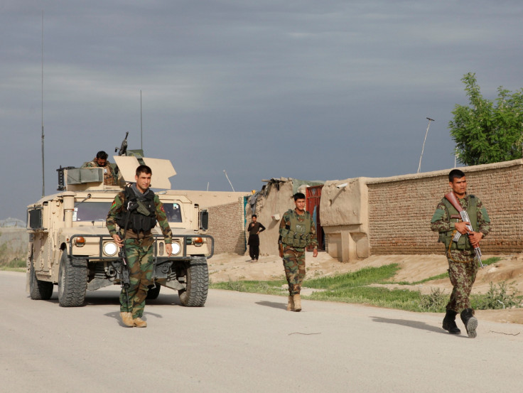 Afghan military base