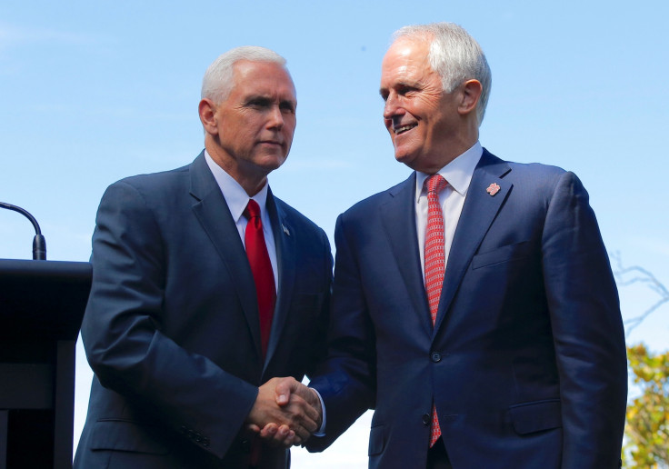 Mike Pence Australia visit