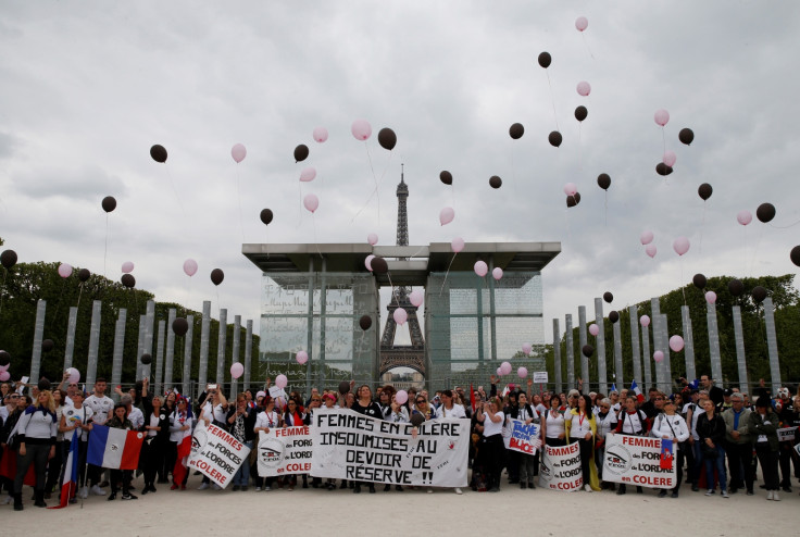 French protest