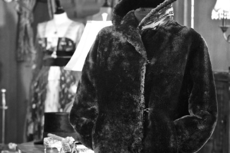 Fur coat worn by stewardess Mabel Bennett when she was rescued from the Titanic